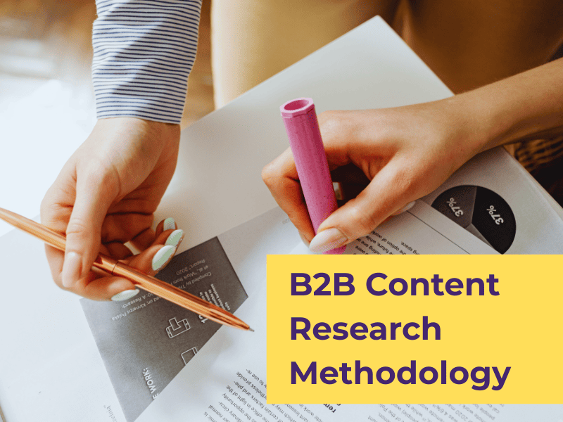 B2B Content Research Methodology